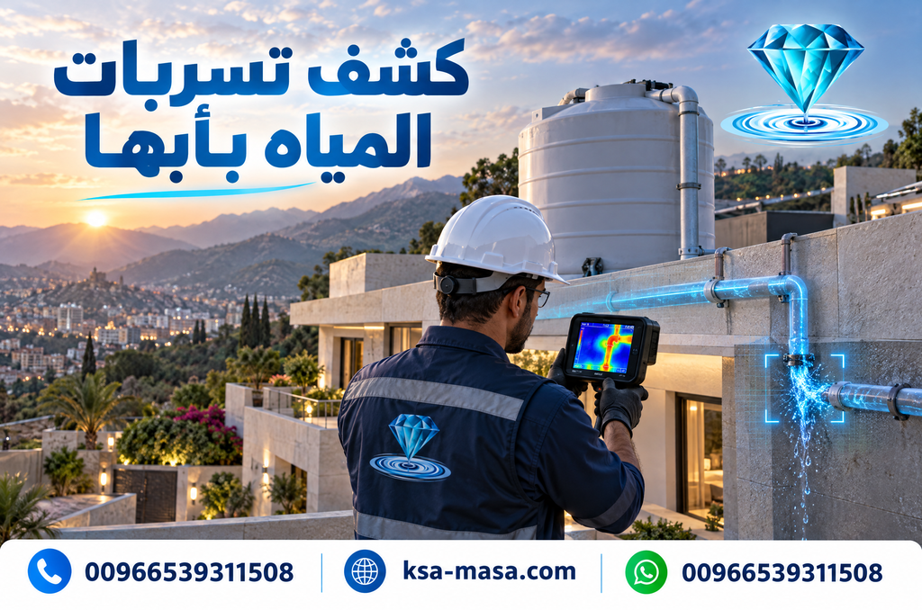 شركة كشف تسربات المياه بأبها