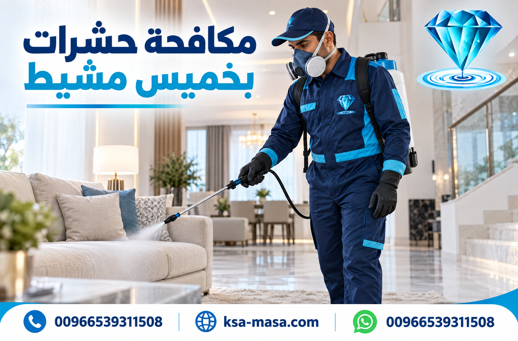 شركة مكافحة حشرات بخميس مشيط لحماية منزلك ومبناك من الآفات