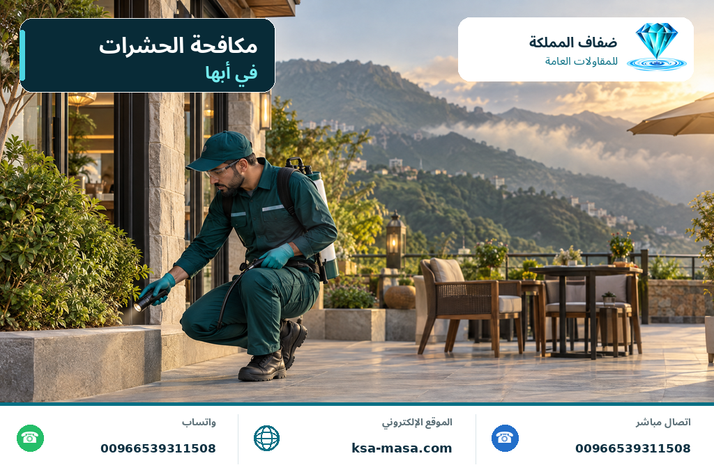 شركة مكافحة حشرات بأبها