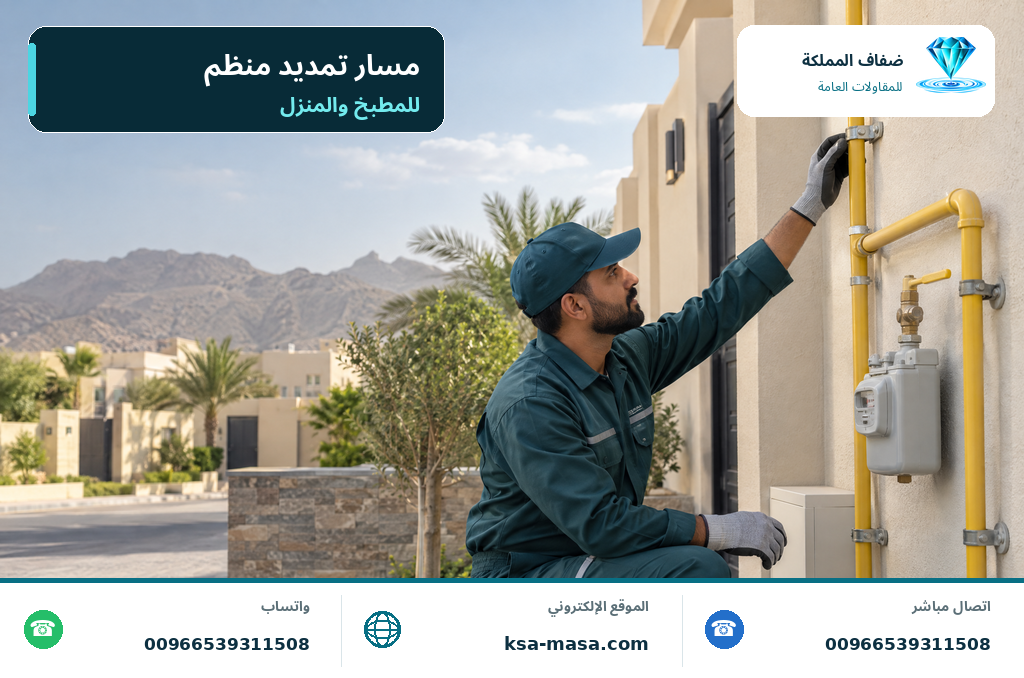 شركة تمديد غاز بمحايل عسير