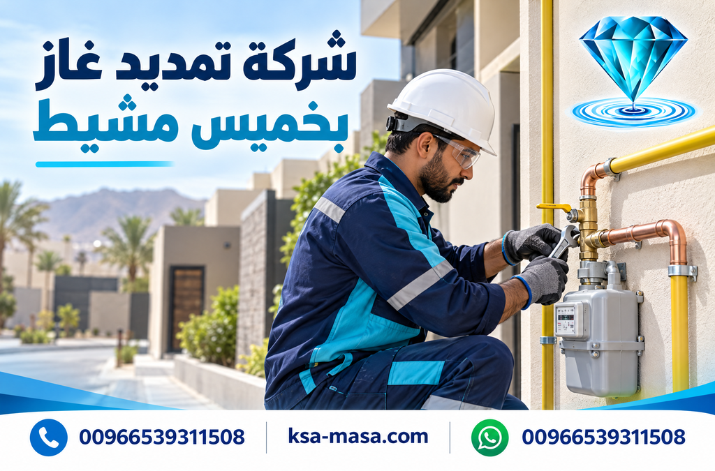 شركة تمديد غاز بخميس مشيط لتنفيذ شبكات الغاز بأمان وجودة