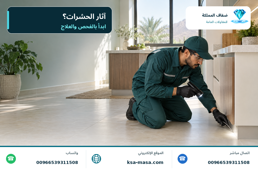 شركة مكافحة حشرات بمحايل عسير