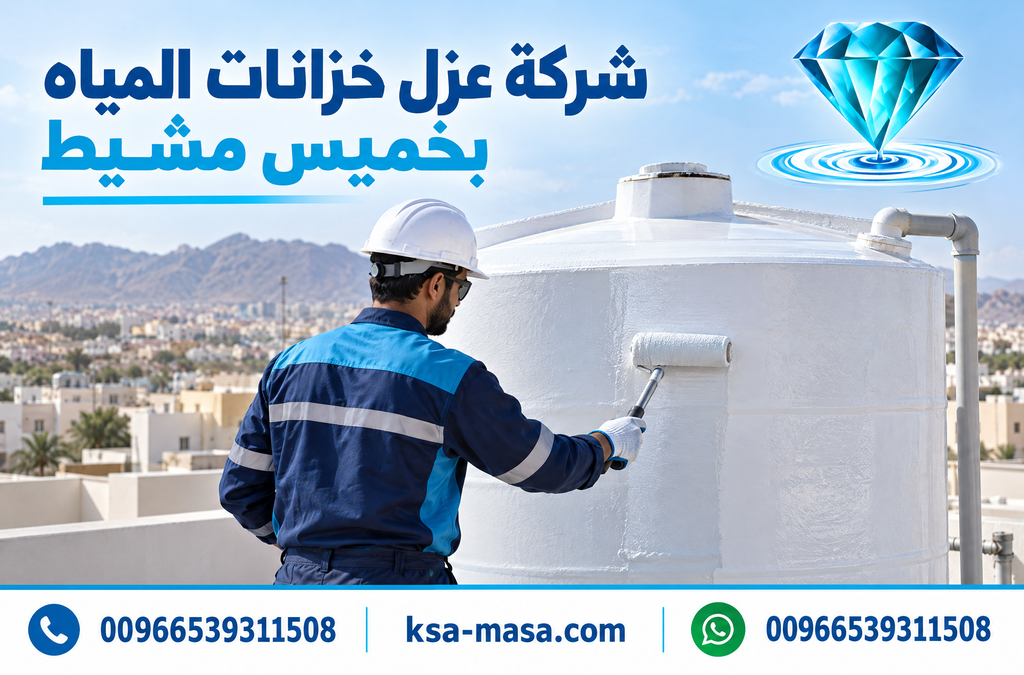 شركة عزل خزانات المياه بخميس مشيط بأقل الأسعار | ضفاف المملكة