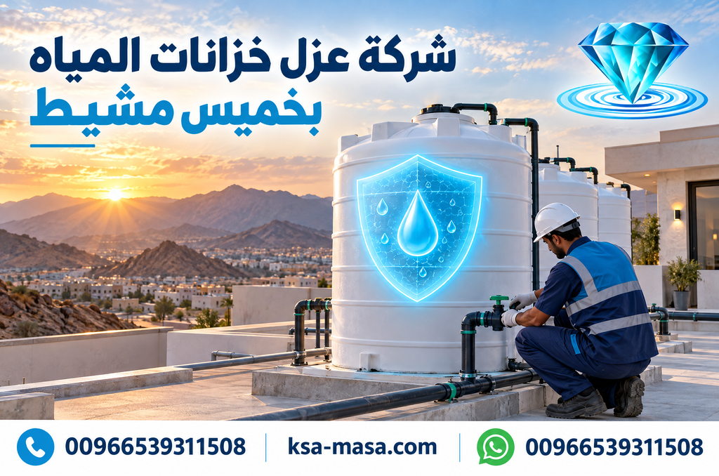 شركة عزل خزانات المياه بخميس مشيط 