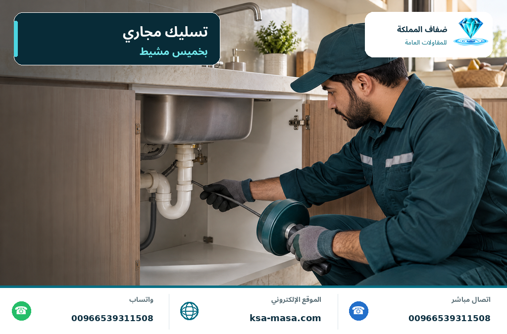 شركة تسليك مجاري بخميس مشيط لعلاج الانسدادات وحماية شبكة الصرف